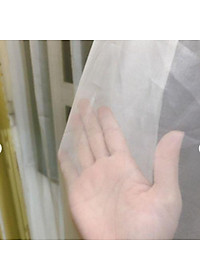 Rèm Voan Trắng Tinh Khiết, Loại 1, Vải Treo Tường Trang Trí Decor Phòng Ngủ