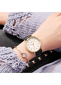 Đồng Hồ Nữ JA-1017 Julius Hàn Quốc Dây Da