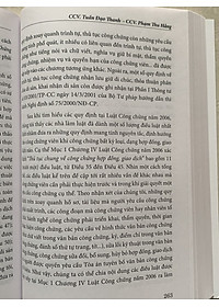 Bình Luận Luật Công Chứng Năm 2014 