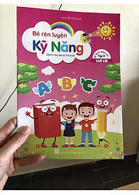 Bộ 8 cuốn Bé Rèn Kỹ Năng Dành Cho Bé 5-6 Tuổi