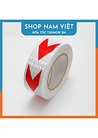 Băng Keo Phản Quang Hình Mũi Tên Cảnh Báo Ban Đêm