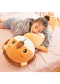 Gối Ôm Hình Thú, Gấu Bông Ôm Ngủ Cho Bé Cao Cấp - Đồ Chơi Thú Nhồi Bông Hình Thú Đủ Size Bông Gòn PP 3D Tinh Khiết Vải Nhung Mềm Mịn, Co Dãn 4 Chiều, Bền Đẹp, Không Bung Chỉ, Dễ Sử Dụng, An Toàn Cho Bé