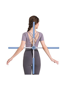 BG Gậy Tập Lưng, Vai, Chống Gù, Uốn Thẳng Lưng,  6015 Gậy Tập Yoga Gậy Chống Gù Lưng Tập Yoga Bằng Thép Không Gỉ, Gậy Tập Yoga Chống Gù Lưng, Mở Vai, Gậy Tập Thể Dục Điều Chỉnh Vai Lưng, Định Hình Lưng Vai ( hàng nhập khẩu)