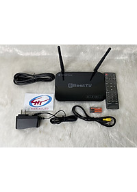 Android Tivi Box Best TV G9 Có Điều Khiển Giọng Nói ,hệ điều hành 7.1 xem chường trình truyền hình và giải trí Youtube thỏa thích.