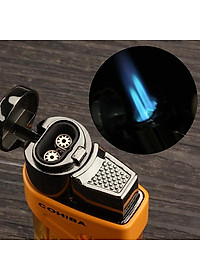 Vỏ Hột Quẹt Bật Lửa Khò 2 Tia  COB-133  Kiểu Dáng Hiện Đại Sang Trọng - Dùng Gas Cao Cấp