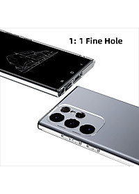 ốp lưng silicon cho Samsung Galaxy S23 Ultra / S23 Plus / S23 5G hiệu HOTCASE Ultra thin - siêu mỏng 0.6mm, thiết kế trong suốt, chống trầy xước - Hàng nhập khẩu