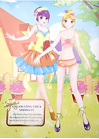 Sách Princess Sticker - Dán Hình Công Chúa - Công Chúa Mỹ Lệ