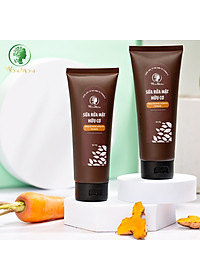 Bộ chăm sóc mẹ đẹp như tiên, giúp da mặt sáng khỏe và trắng hồng mịn màng Wonmom (1 sữa rửa mặt hữu cơ+ 1 kem nghệ tươi)