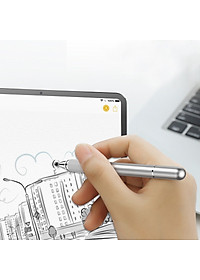 Bút Cảm Ứng Điện Dung 2 Trong 1 Baseus Smartphone Tablet IPad - Màu Ngẫu Nhiên - Hàng nhập khẩu