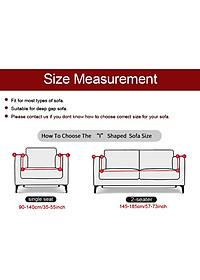 Stretch Slipcover Elastic Stretch Sofa Cover with Pillowcase for Living Room Couch Cover