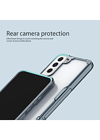 Ốp lưng silicon trong suốt cho Samsung Galaxy S22 Plus hiệu Nillkin Nature Pro mỏng 0.6mm - hàng nhập khẩu