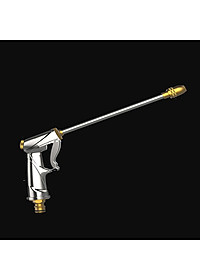Vòi xịt nước inox tăng áp mạnh để rửa xe, phun nước tưới cây, vệ sinh sân vườn nhà cửa