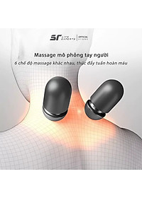 Kê Đầu Tích Hợp Massage Và Chườm Nóng, Gối Ngủ Cao Su Non Thư Giãn, Kê Cổ Giảm Đau Mõi Cổ Vai Gáy, Ngủ Ngáy - Sairui