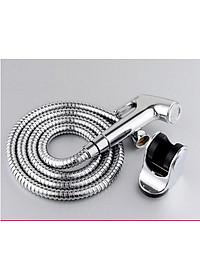 Bộ Vòi Xịt Vệ Sinh ,Vòi Xịt Bồn Cầu Inox 304 Cao Cấp - Dây Vòi Dài 1.5 m