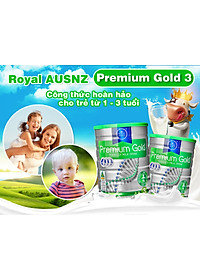 Sữa Hoàng Gia Úc   cho trẻ từ 1 - 3 tuổi Royal AUSNZ Premium Gold 3 