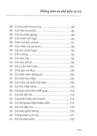 Sách Những Món Ăn Chế Biến Từ Cá (Tái Bản)
