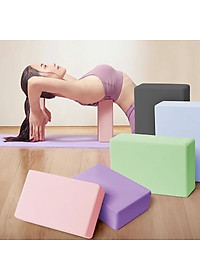 Gối Gạch Tập Yoga Chọn Màu Chất Liệu EVA Mật Độ Cao Nặng 185 Gram Chính Hãng – Gối Tập Yoga Tập Gym Tập Thể Thao Cao Cấp