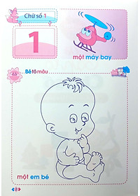 Sách Mai Em Vào Lớp 1 - Vở Tập Tô Chữ Số (Dành Cho Trẻ Mẫu Giáo)