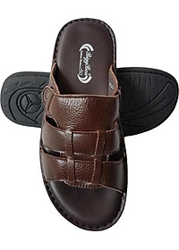 Dép Nam BIGGBEN Da Bò Thật Cao Cấp DN206