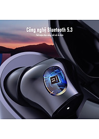 Tai Nghe Bluetooth ROBOT Airbuds T30 Plus Thiết Kế In-Ear Chống Nước Hàng Chính Hãng