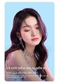 Máy Dập Phồng Chân Tóc BUMAS H8 - Máy Dập Lưỡi Vuông Bấm Phồng Chân Tóc - Phủ Protein Thực Vật - Hạn Chế Hư Tổn Nhiệt - Hàng Chính Hãng