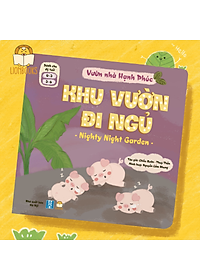 Set 3 Cuốn Vườn Nhà Hạnh Phúc - Truyện Tranh Tư Duy Cho Bé 0-3 4-5-6 Tuổi Phát Triển Tư Duy )