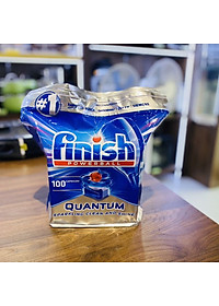 Viên rửa bát Finish Quantum Max 100 viên 14 in 1