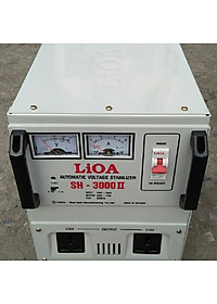 Ổn áp lioa 3kva model SH - 3000II đời mới nhất dây đồng 100%