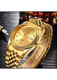 Đồng hồ nam đeo tay đẹp đẳng cấp và lịch lãm 206388 (vàng)