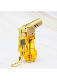 Vỏ Hột Quẹt Bật Lửa Hộp Quẹt Khò Gas 1 Tia Kiêm Móc Khóa Tiện Lợi HB802 Thiết Kế Đẹp Độc Lạ - Giao Màu Ngẫu Nhiên