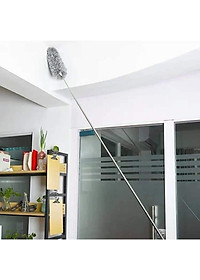 Chổi Quét Trần Nhà, Chổi Phất Trần Có Cán Điều Chỉnh Độ Dài Tới 2,8m Quét Mạng Nhện, Lau Chùi Bụi Bẩn Trên Cao miDoctor