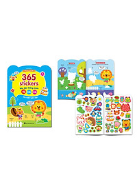Trọn Bộ 6 Cuốn 2000+ Stickers Bóc Dán Thông Minh (Dành Cho Trẻ Từ 2-6 Tuổi) - Giúp bé phát triển IQ, EQ, CQ