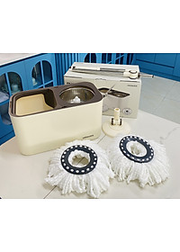 Bộ Cây Lau Nhà Huyền Thoại Xoay Tay Lock&Lock ETM440 - Hàng Chính Hãng