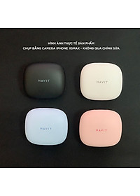 Tai nghe Bluetooth True Wireless Havit TW959, Bluetooth 5.1, Độ Trễ Tới 65ms, Nghe Độc Lập, Pin Tới 20H - Hàng Chính Hãng