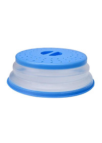 Plastic Microwave Food Cover Vented Splatter Protector Lid Safe Vent Yellow