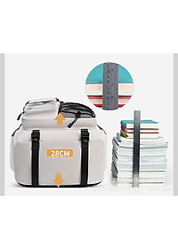 Balo thời trang phong cách Hàn Quốc dày dặn chống thấm nước dùng cho đi học, đi chơi - BEE GEE – BLTT9151