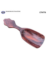 Muỗng xúc trà gỗ trắc/cẩm siêu sạch (HAHANCO) Dụng cụ hữu dụng khi thưởng trà - CTH779