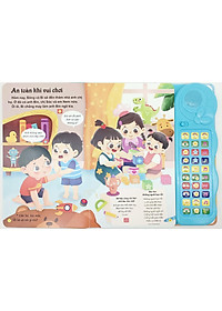 Tủ Sách Tương Tác - Sách Âm Thanh - Bé Học Nói - Phiên Bản Đặc Biệt Với 30 Nút Bấm