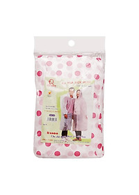 Áo mưa trong màu đa dụng rando - Loại chấm bi Freesize GIAO MÀU NGẪU NHIÊN