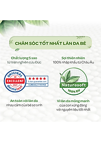 Combo 2 Tã/Bỉm dán sơ sinh Huggies Platinum NatureMade S82/NB60