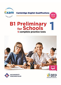 Trọn bộ sách luyện thi chứng chỉ Cambridge B1Preliminary for Schools