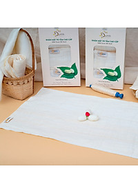 Khăn Mặt Tơ Tằm Cao Cấp SenSilk- Combo Hạnh Phúc 22 - Quà tặng Gia Đình (4 Khăn)