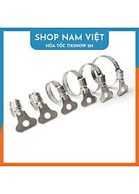 Đai Siết Cổ Dê Inox Chịu Tải Nặng, Có Tay Vặn