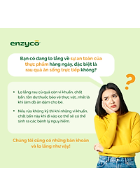 Nước ngâm rửa rau củ quả, thực phẩm sinh học Enzyco 4L - 100% Enzyme Dứa