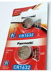 {Panasonic VN nhập khẩu} Pin Cúc Áo Panasonic  CR1632  3V Lithium dùng cho đồng hồ, thiết bị điện tử...