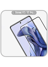 Kính cường lực Nillkin CP+ PRO cho Xiaomi 11T - 11T Pro FULL viền đen - Hàng nhập khẩu