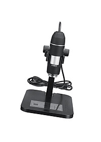 1600x Magnification, 8 LED USB 2.0 Digital Microscope, Mini Camera with OTG Adapter and Metal Stand, Compatible with Mac Window 7 8 10 Android Linux
