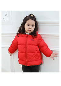 Áo khoác trẻ em, áo phao cho bé cao cấp (LOẠI 1) lót lông cừu toàn bộ bên trong cực ấm mũ tai gấu dễ thương size từ 9-27kg AK4