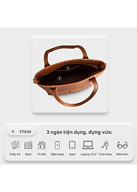 Túi Yuumy ( Thời trang nữ công sở dáng đứng cỡ trung - Túi xách da Seasand YTX39 )