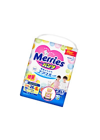 Tã/bỉm quần Merries size XXL - 26 + 2 miếng (Cho bé 15 - 28kg)